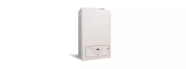 Alpha E-Tec combi boiler shown against a white background.