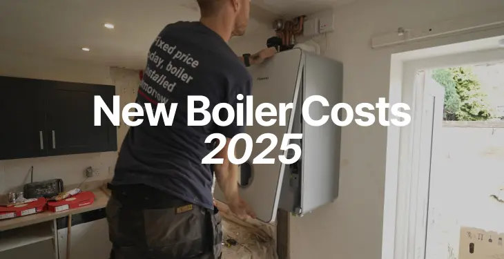 How much does a new boiler cost in the UK