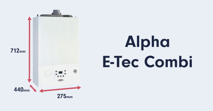 Alpha E-Tec Dimensions