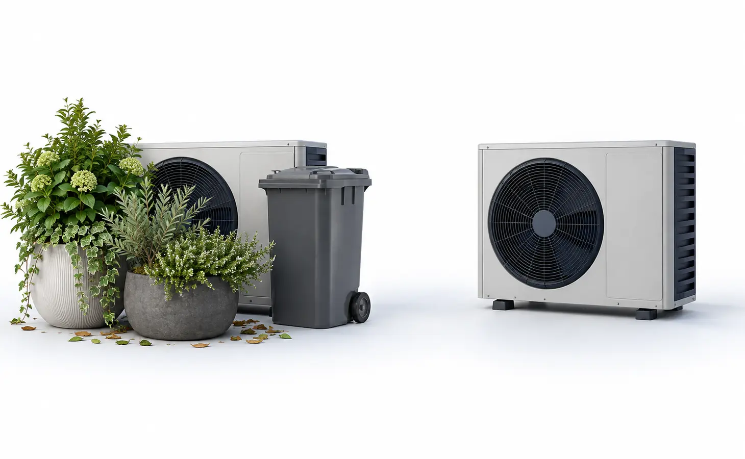 Heat pump clearance