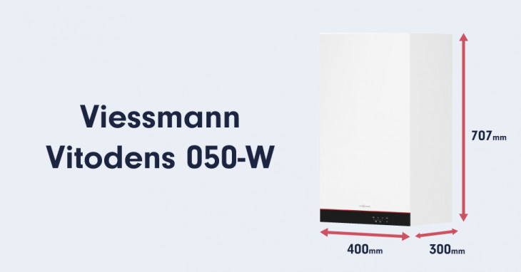 Viessmann Vitodens 050-W Dimensions