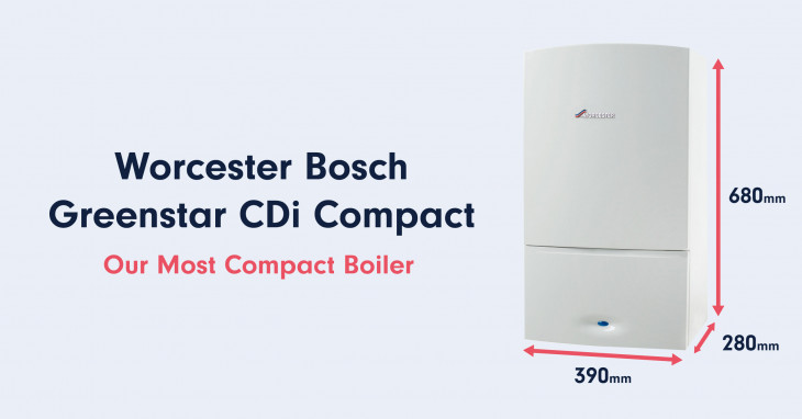 Worcester Bosch Greenstar CDi Compact Dimensions